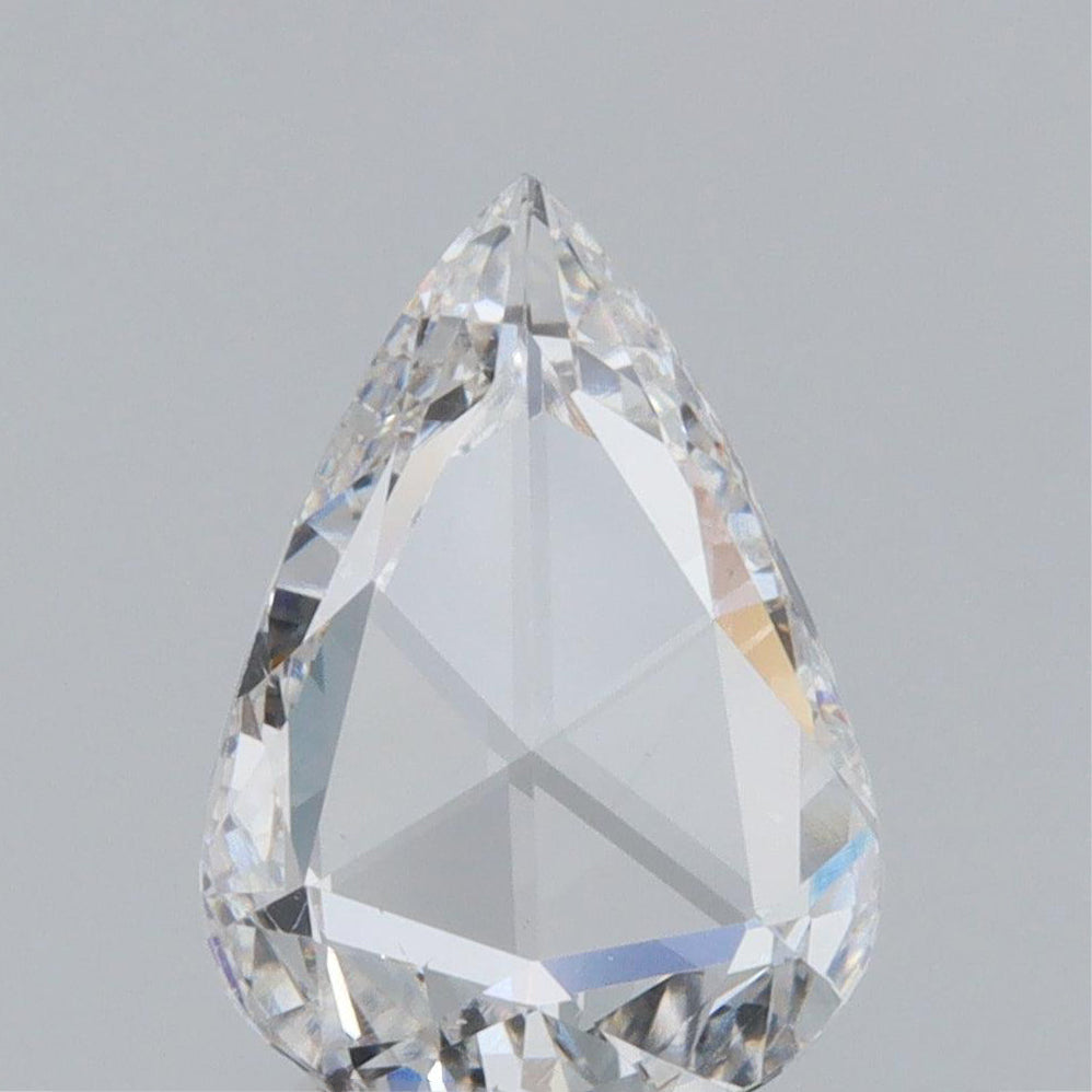 0.67ct | E/VS2 Pear Shape Rose Cut Diamond (GIA)