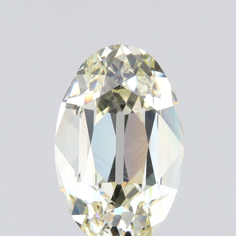 1.29ct | N/SI2 Oval Shape Old Mine Cut Diamond (GIA)