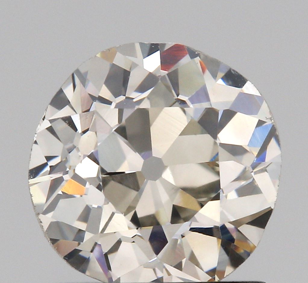 1.11ct | J/VS2 Round Shape Old European Cut Diamond - Modern Rustic Diamond