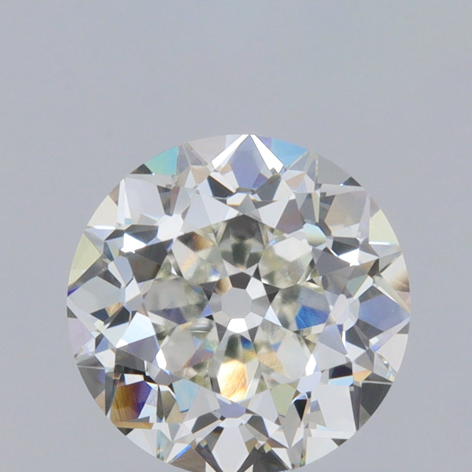 1.11ct | K/VVS1 Round Shape Old European Cut Diamond (GIA) - Modern Rustic Diamond