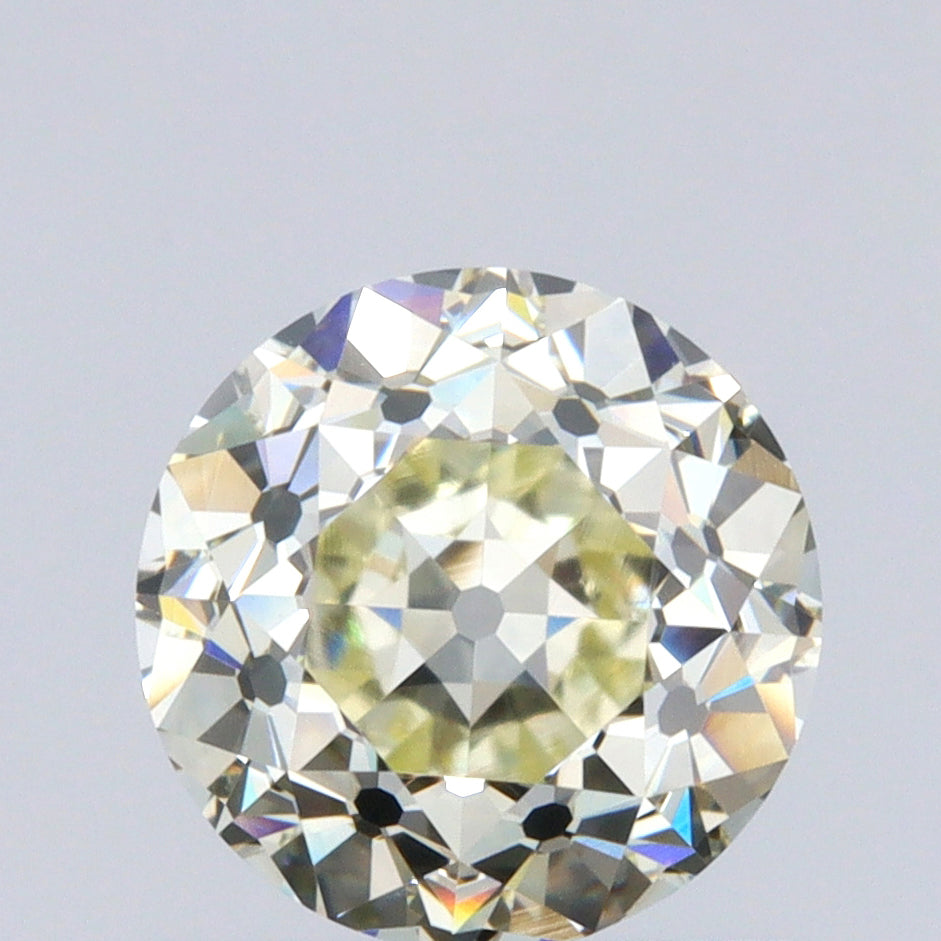 1.11ct | O-P/VVS1 Round Shape Old European Cut Diamond (GIA) - Modern Rustic Diamond