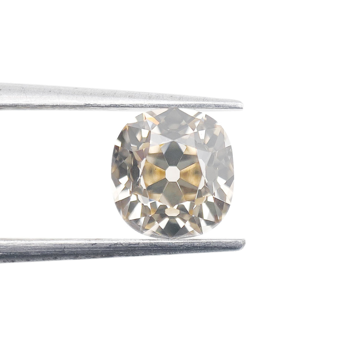 1.11ct | Y-Z/VS2 Cushion Shape Old Mine Cut Diamond (GIA) - Modern Rustic Diamond
