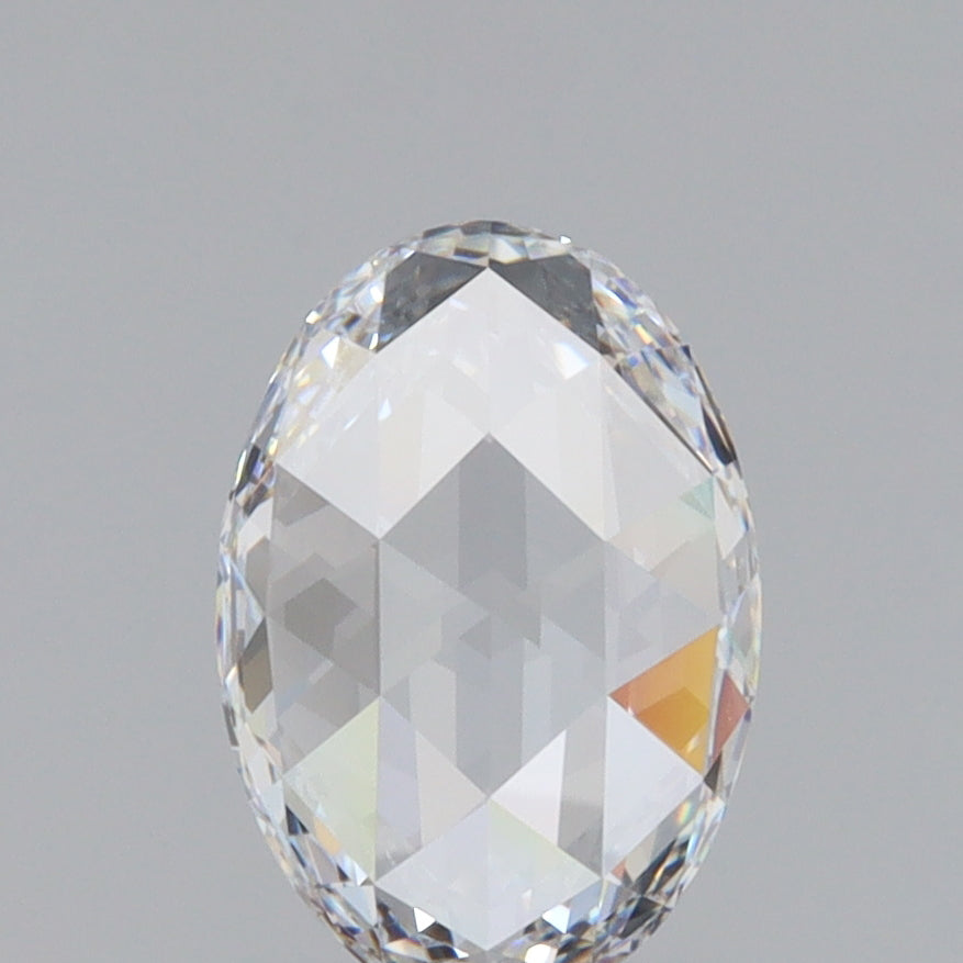 1.15ct | D/VVS2 Oval Shape Rose Cut Diamond (GIA) - Modern Rustic Diamond