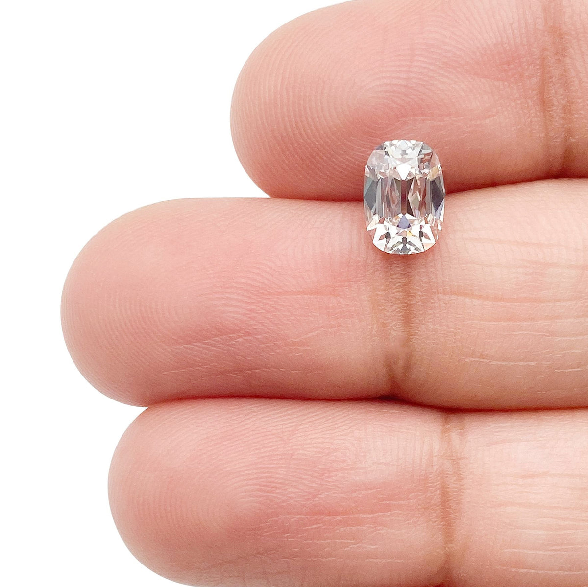 1.12ct | H/VS1 Cushion Shape Old Mine Cut Diamond (GIA) - Modern Rustic Diamond