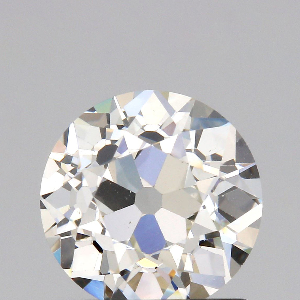 1.12ct | I/VS1 Round Shape Old European Cut Diamond (GIA) - Modern Rustic Diamond