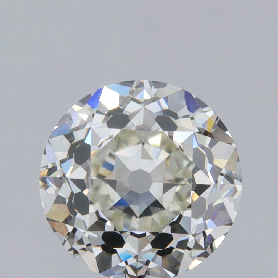 1.12ct | K/VS1 Round Shape Old European Cut Diamond (GIA) - Modern Rustic Diamond
