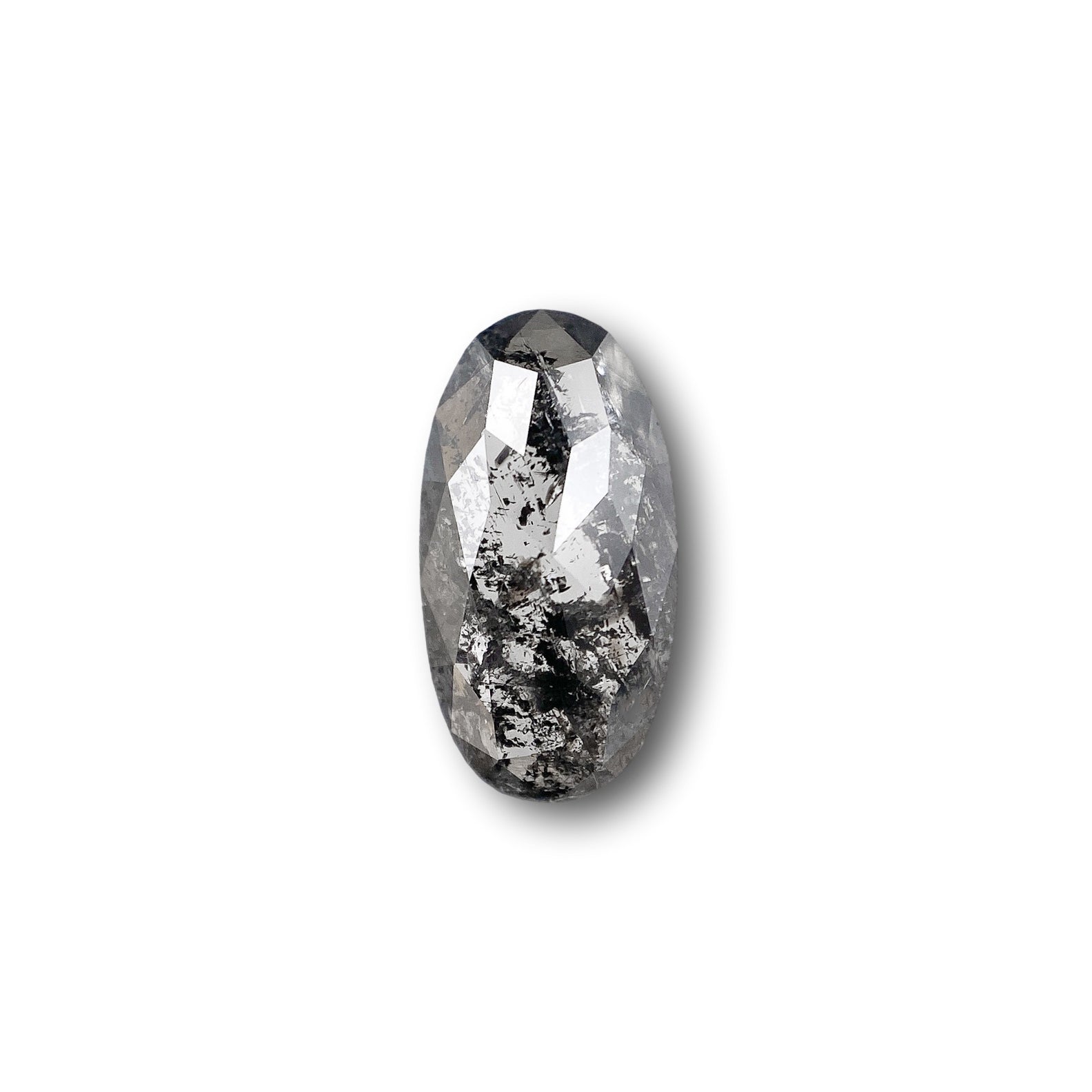 1.12ct | Rustic Oval Shape Rose Cut Diamond - Modern Rustic Diamond