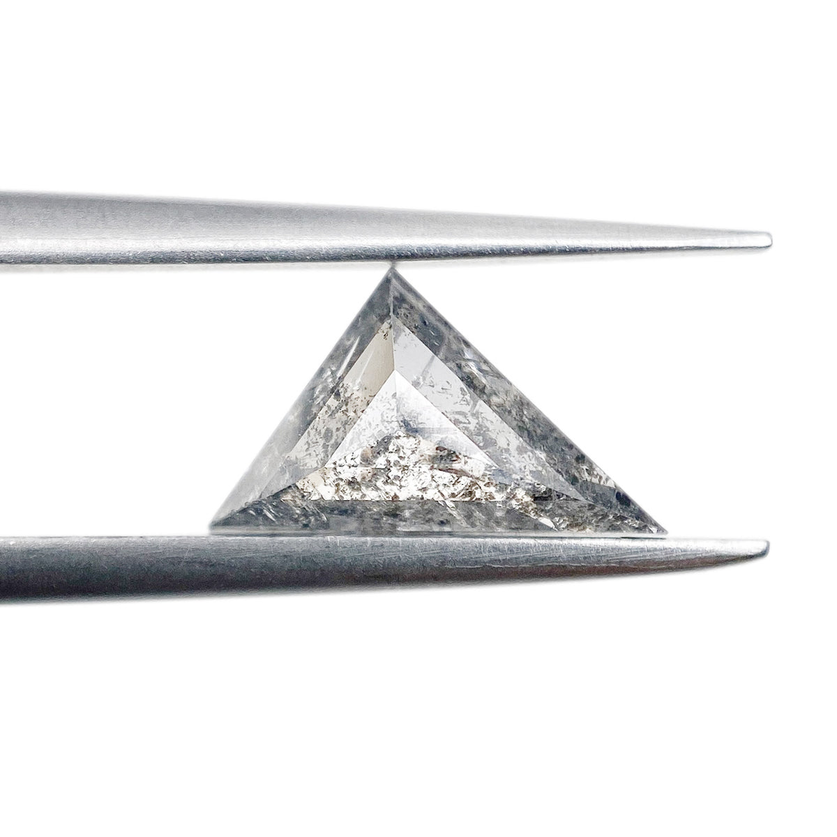 1.12ct | Rustic Triangular Shape Rose Cut Diamond - Modern Rustic Diamond