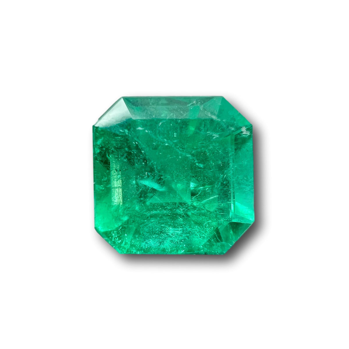 0.85ct | Radiant Cut Muzo Origin Emerald