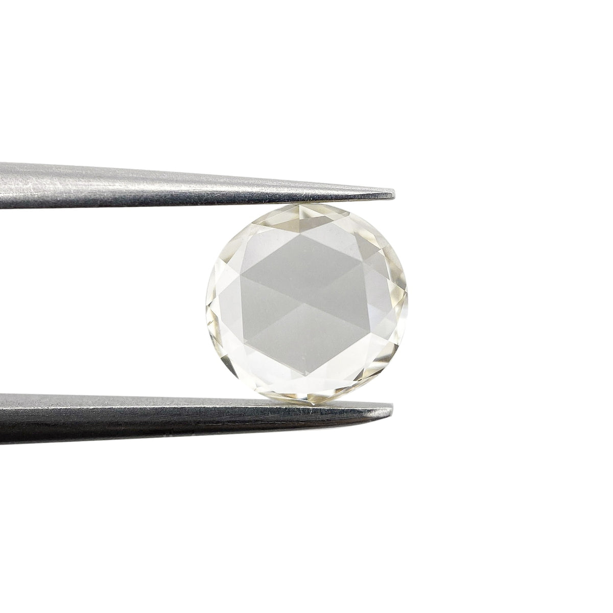 1.13ct | Champagne VS Round Shape Rose Cut Diamond - Modern Rustic Diamond