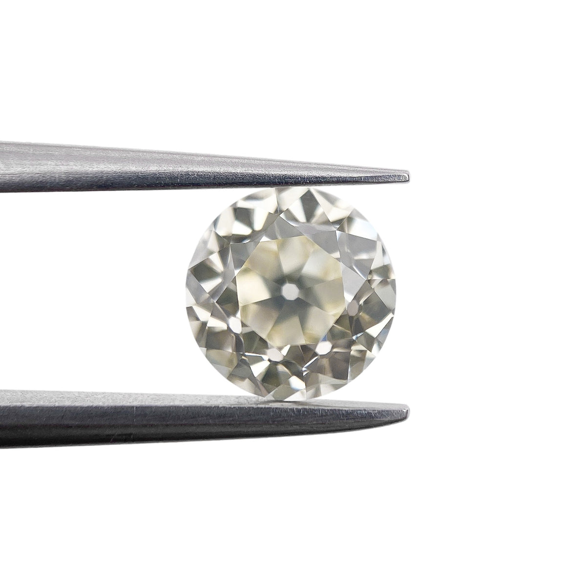 1.13ct | Light Color VVS Round Shape Old European Cut Diamond - Modern Rustic Diamond