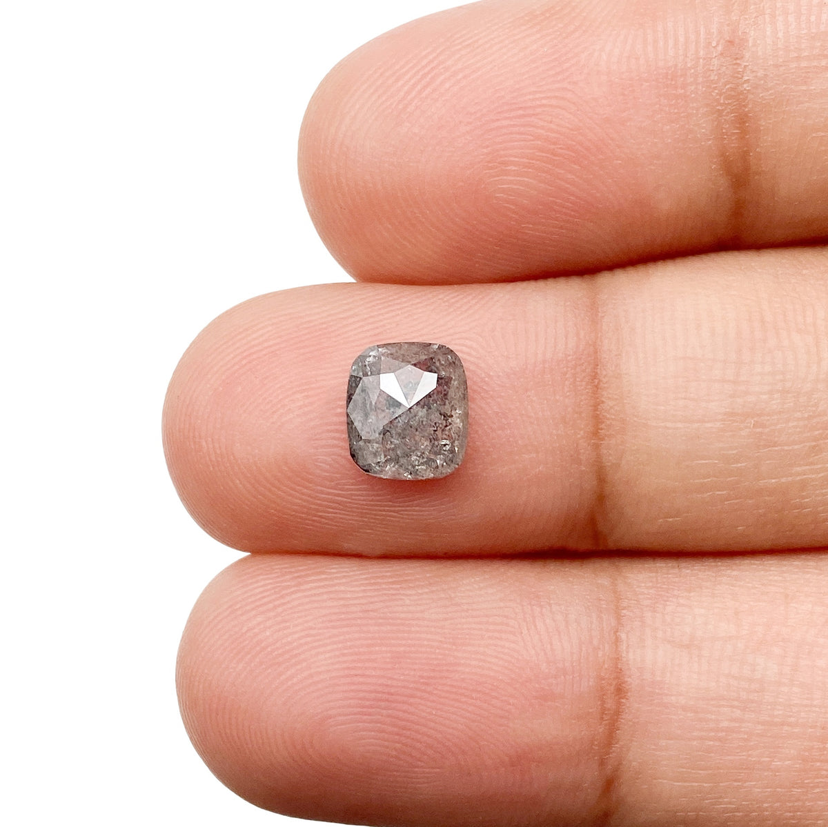 1.13ct | Rustic Cushion Shape Rose Cut Diamond - Modern Rustic Diamond
