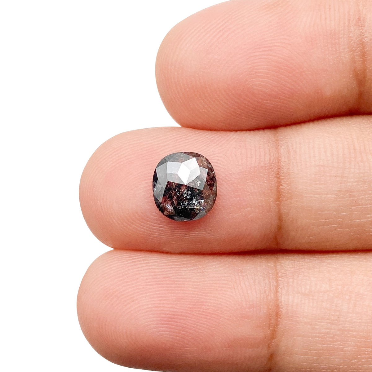 1.13ct | Rustic Cushion Shape Rose Cut Diamond - Modern Rustic Diamond