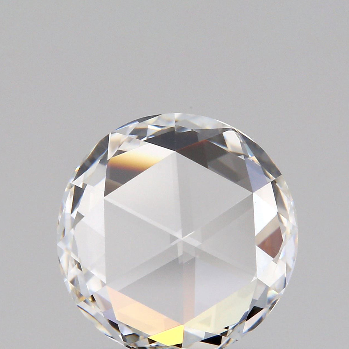 1.14ct | E/VVS1 Round Shape Rose Cut Diamond (GIA) - Modern Rustic Diamond