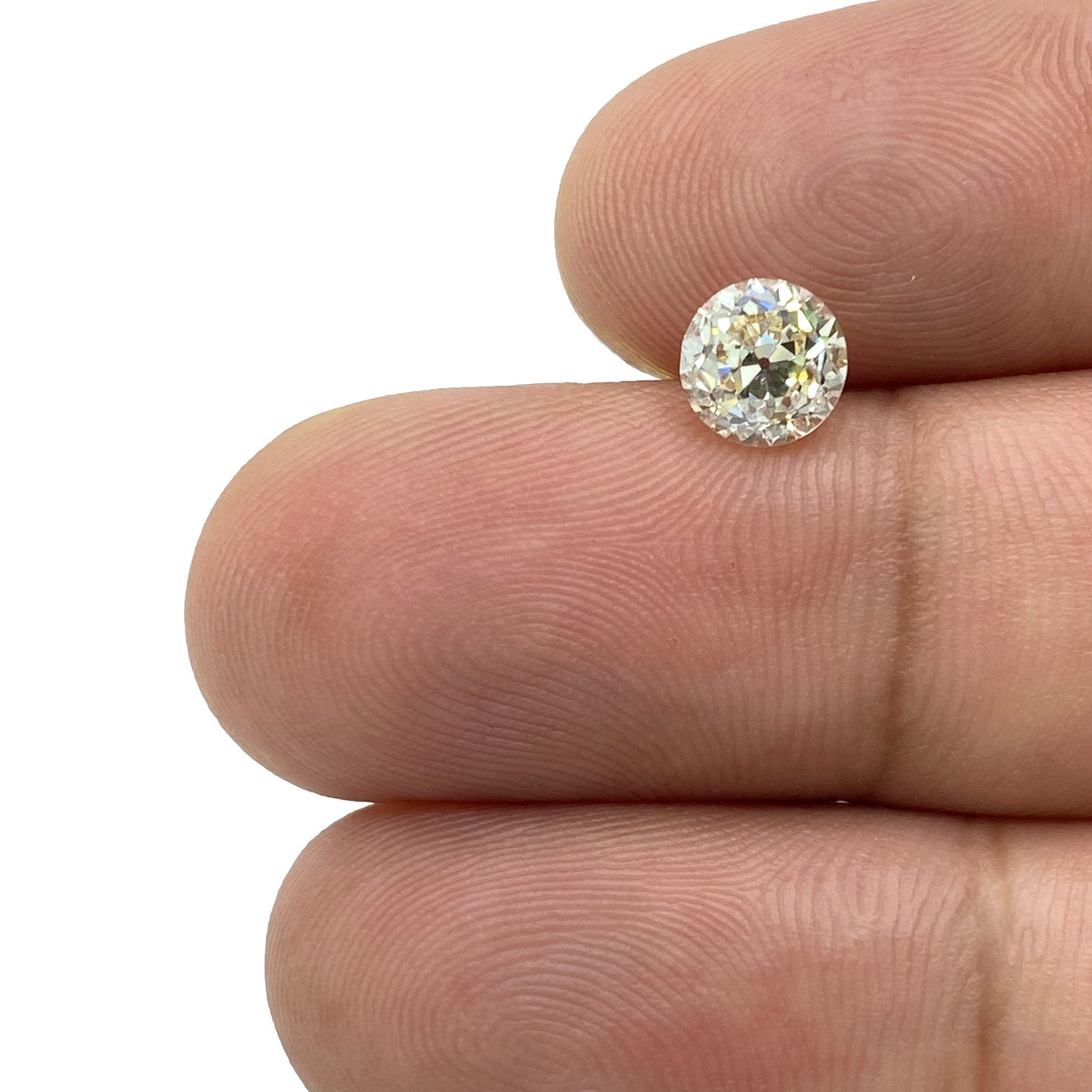 1.14ct | O-P/VVS2 Round Shape Old European Cut Diamond (GIA) - Modern Rustic Diamond