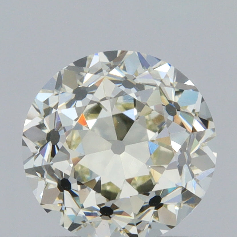 1.14ct | O-P/VVS2 Round Shape Old European Cut Diamond (GIA) - Modern Rustic Diamond