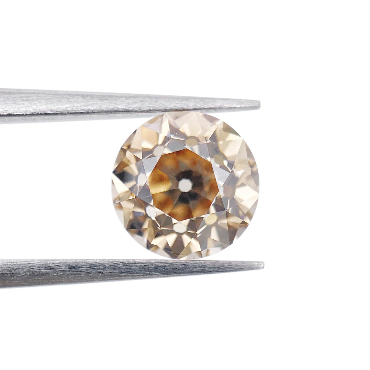 1.14ct | Q-R/VS2 Round Shape Old European Cut Diamond (GIA) - Modern Rustic Diamond