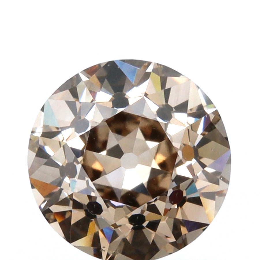 1.14ct | Q-R/VS2 Round Shape Old European Cut Diamond (GIA) - Modern Rustic Diamond