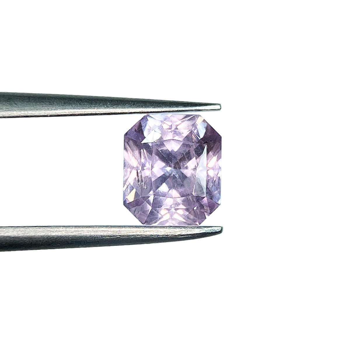 1.14ct | Radiant Cut Violet Sapphire-Modern Rustic Diamond