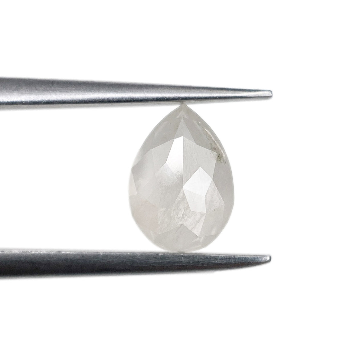 1.14ct | Rustic Pear Shape Rose Cut Diamond - Modern Rustic Diamond