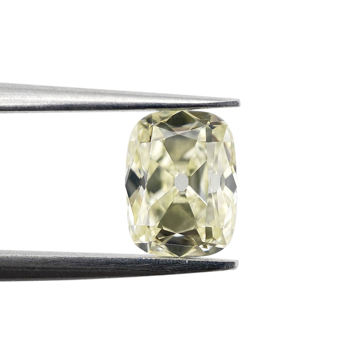 1.14ct | U-V/VVS2 Cushion Shape Old Mine Cut Diamond (GIA) - Modern Rustic Diamond