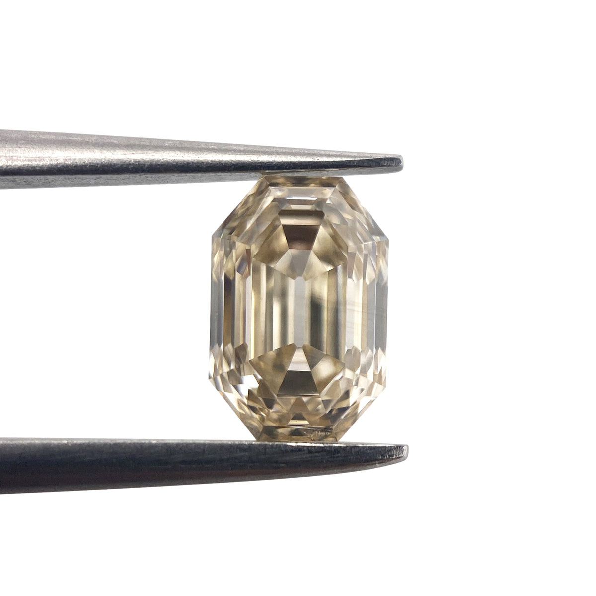 1.15ct | Champagne VVS Octagonal Shape Step Cut Diamond-Modern Rustic Diamond