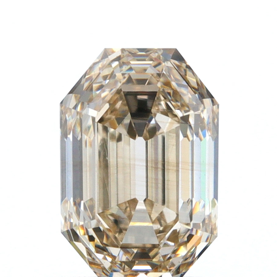 1.15ct | Champagne VVS Octagonal Shape Step Cut Diamond-Modern Rustic Diamond