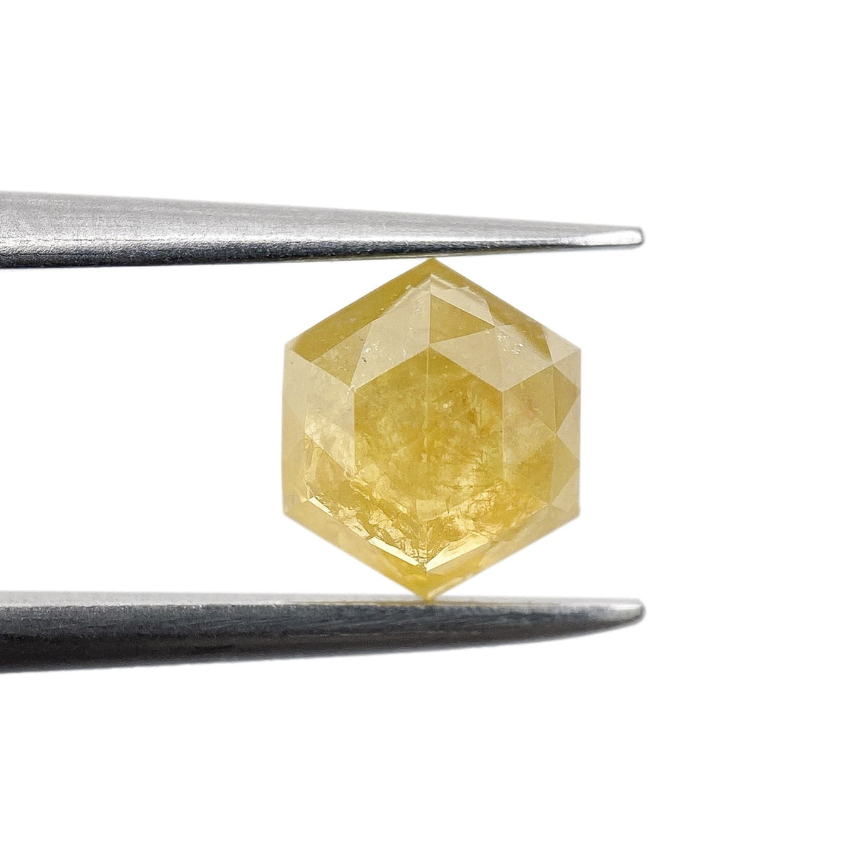 1.15ct | Rustic  Hexagon Shape Step Cut Diamond - Modern Rustic Diamond