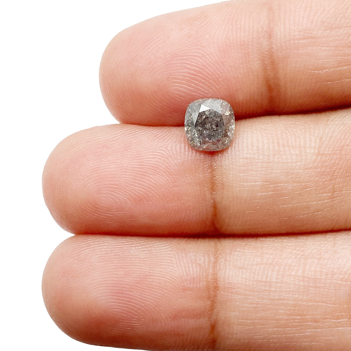 1.15ct | Rustic Cushion Shape Brilliant Cut Diamond - Modern Rustic Diamond