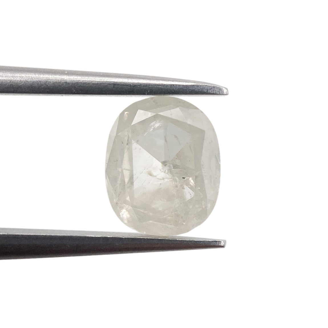 1.15ct | Salt & Pepper Cushion Shape Brilliant Cut Diamond - Modern Rustic Diamond