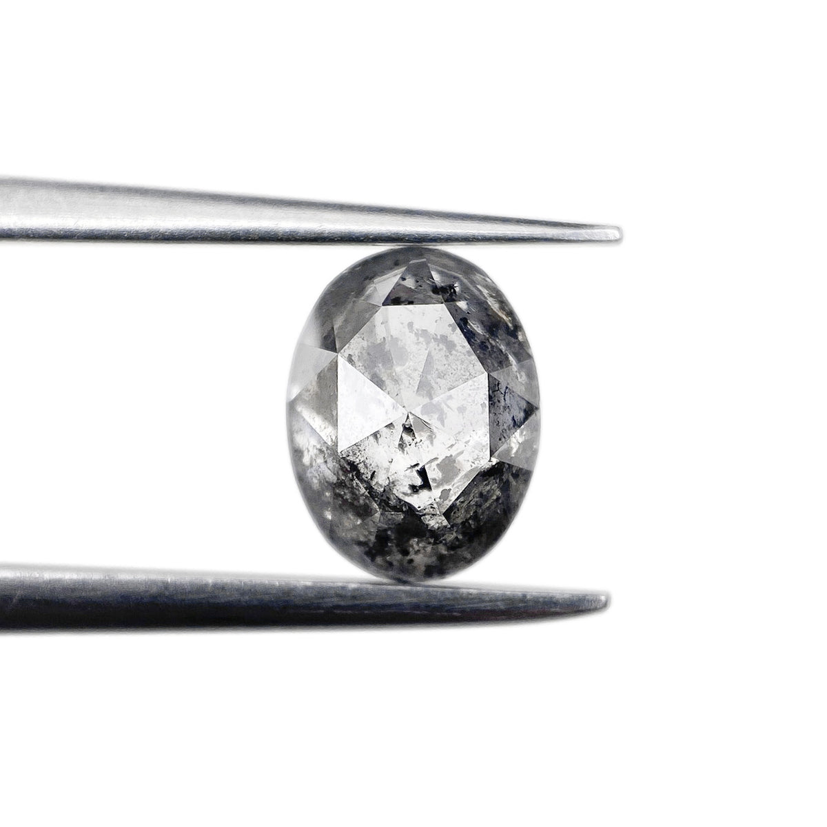 1.15ct | Rustic Oval Shape Rose Cut Diamond - Modern Rustic Diamond