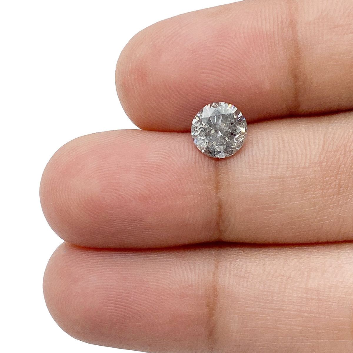 1.15ct | Rustic  Round Shape Brilliant Cut Diamond - Modern Rustic Diamond