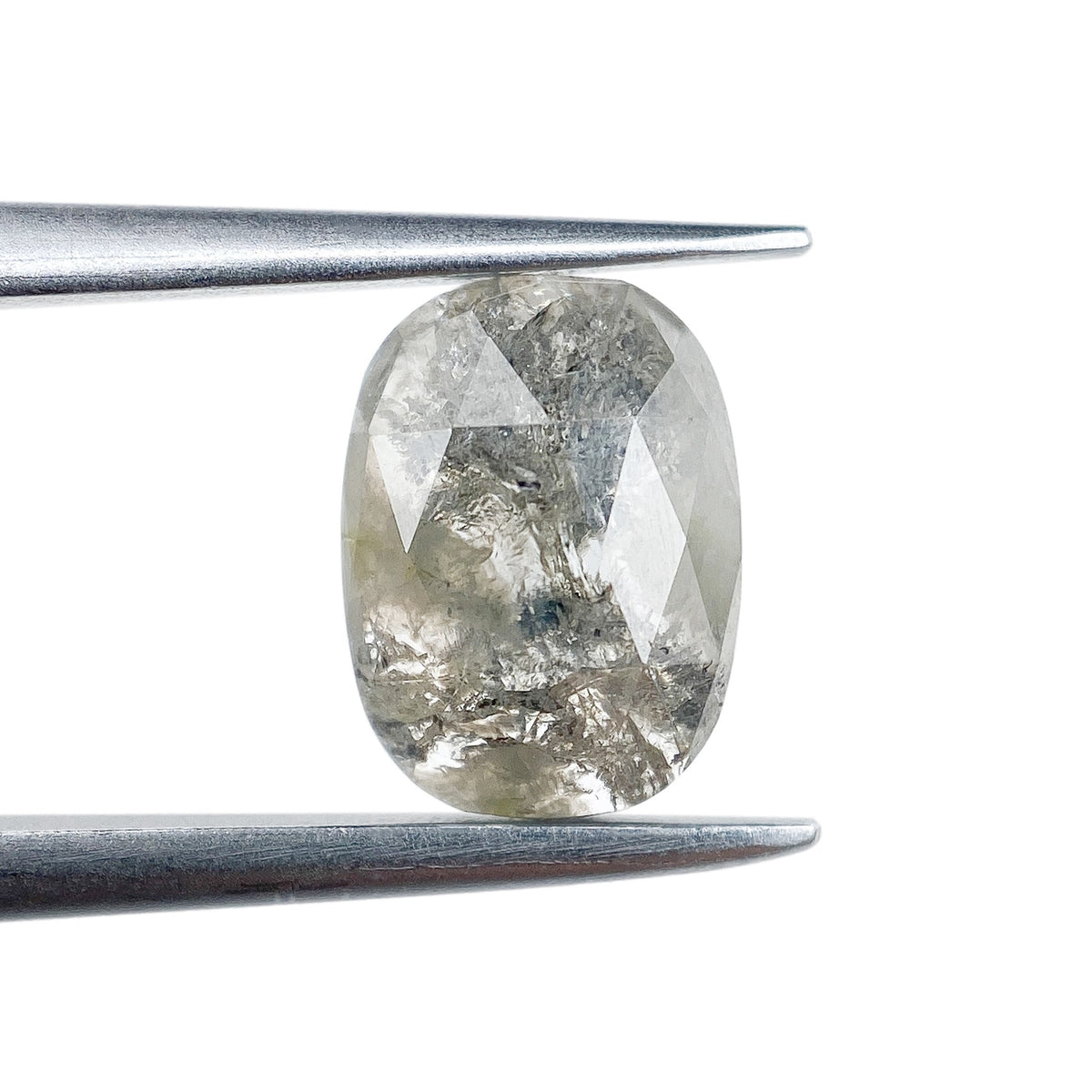 1.16ct | Rstc/ Cushion Shape Rose Cut Diamond - Modern Rustic Diamond