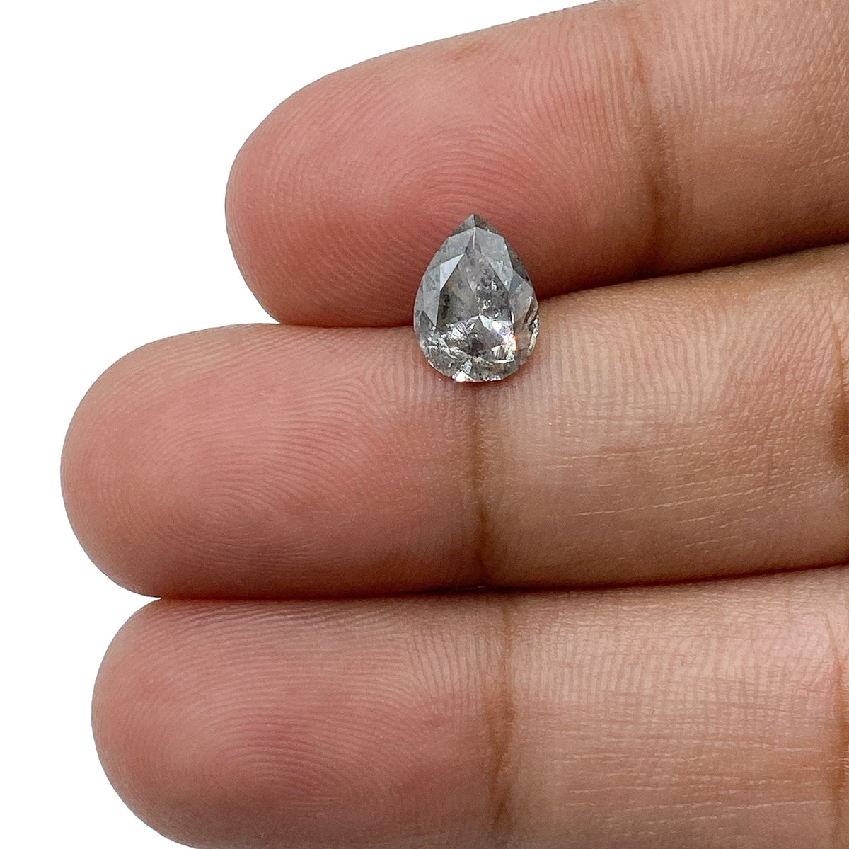 1.16ct | Rustic Pear Shape Brilliant Cut Diamond - Modern Rustic Diamond