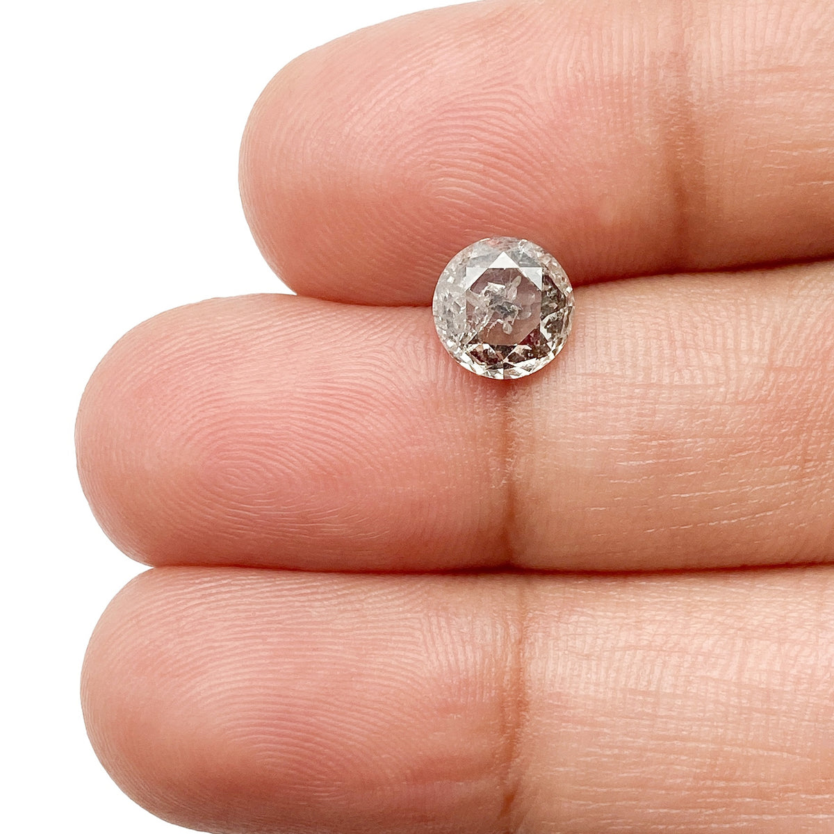 1.16ct | Rustic Round Shape Rose Cut Diamond - Modern Rustic Diamond