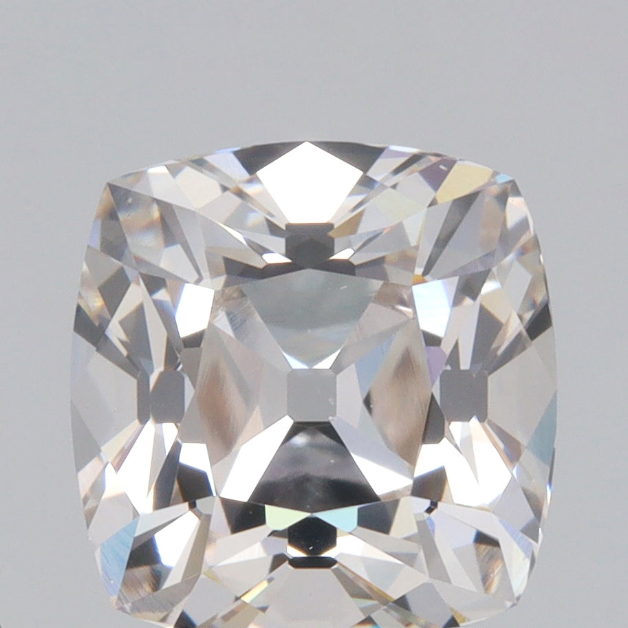 2.45ct | J/VS2 Cushion Shape Brilliant Cut Diamond (GIA) - Modern Rustic Diamond