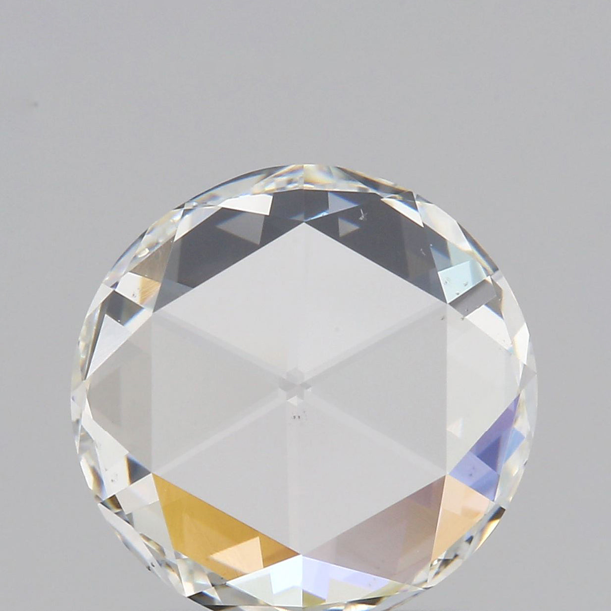 1.06ct | I/VS2 Round Shape Rose Cut Diamond (GIA) - Modern Rustic Diamond