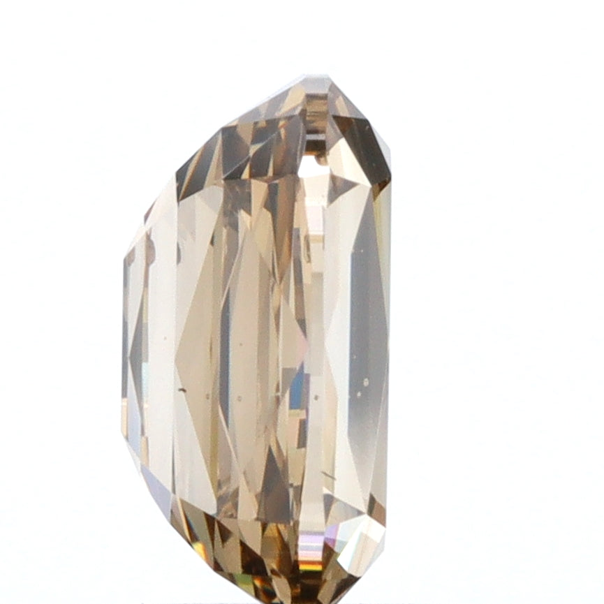 1.17ct | Champagne VVS Cushion Shape Brilliant Cut Diamond - Modern Rustic Diamond