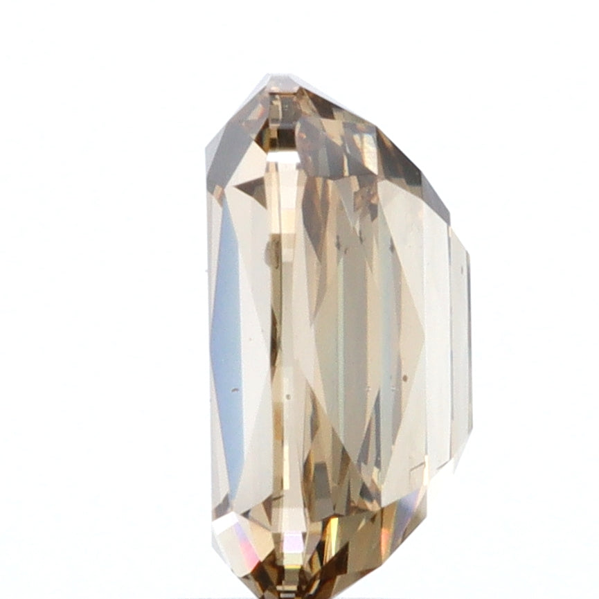 1.17ct | Champagne VVS Cushion Shape Brilliant Cut Diamond - Modern Rustic Diamond