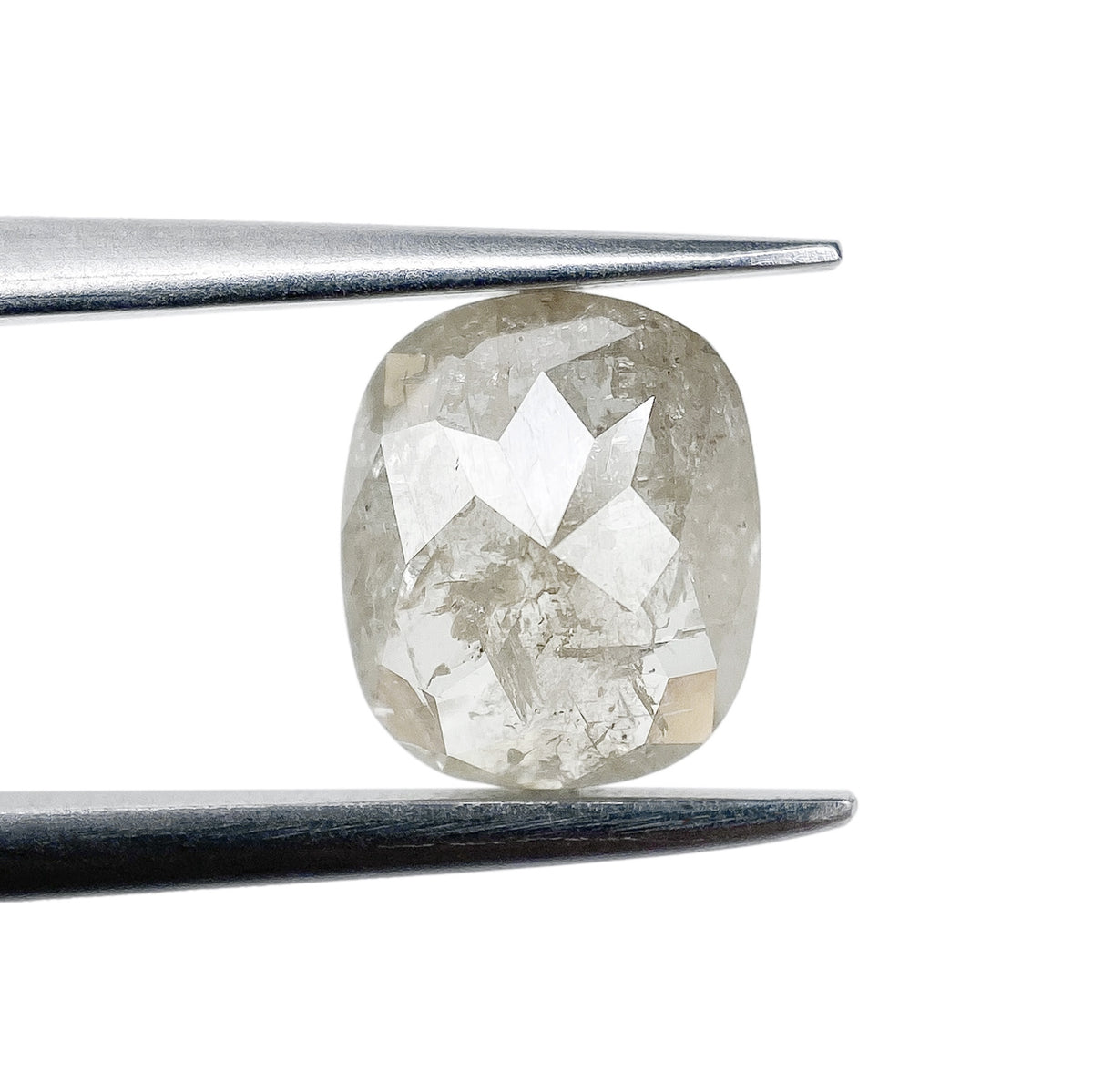 1.17ct | Rustic  Cushion Shape Rose Cut Diamond - Modern Rustic Diamond
