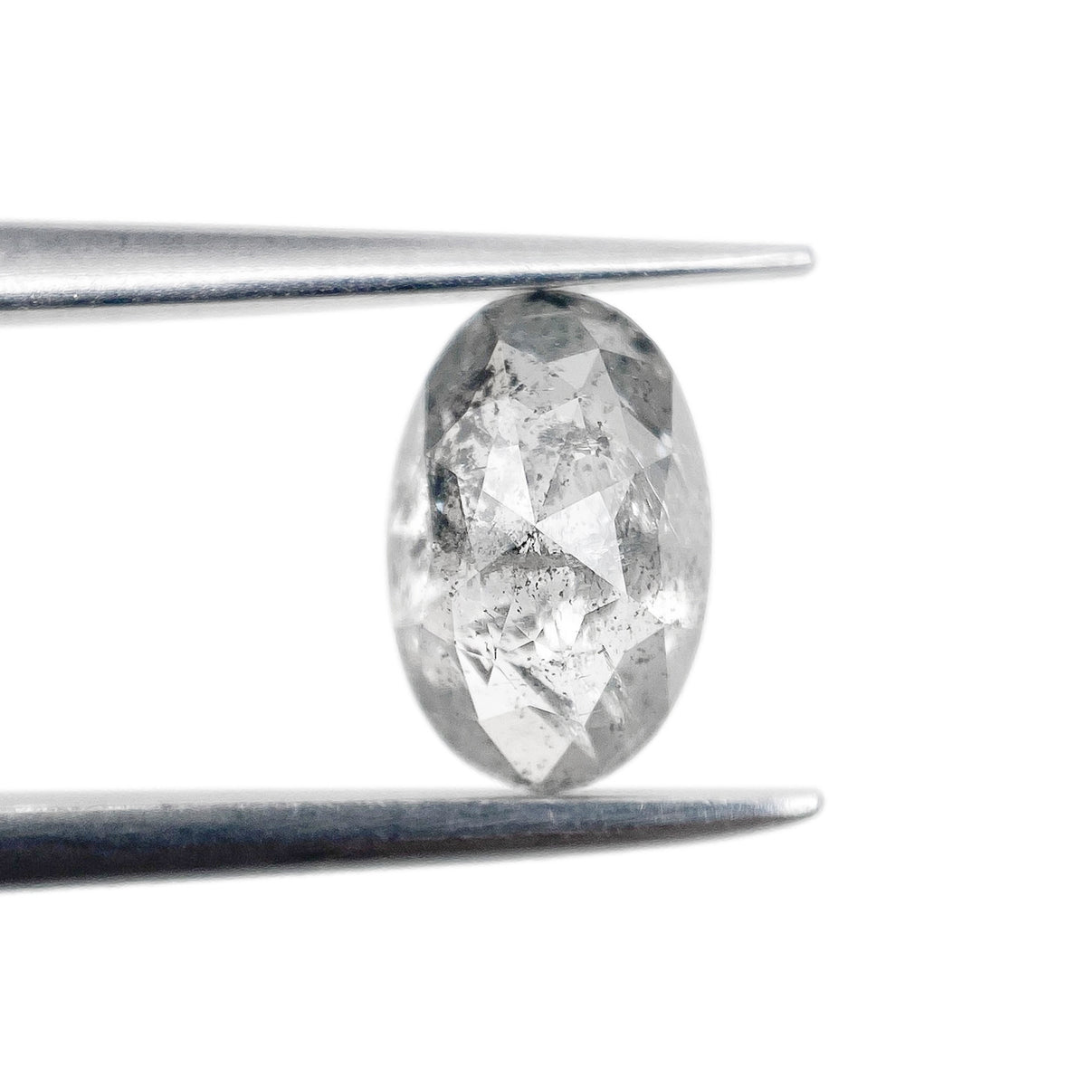 1.17ct | Rustic Oval Shape Rose Cut Diamond - Modern Rustic Diamond