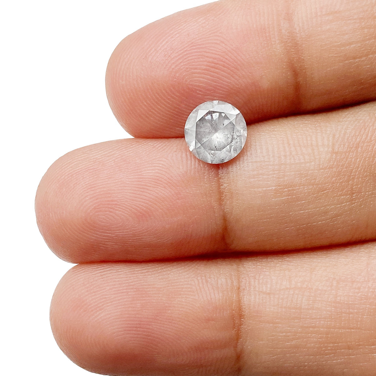 1.17ct | Rustic  Round Shape Brilliant Cut Diamond - Modern Rustic Diamond