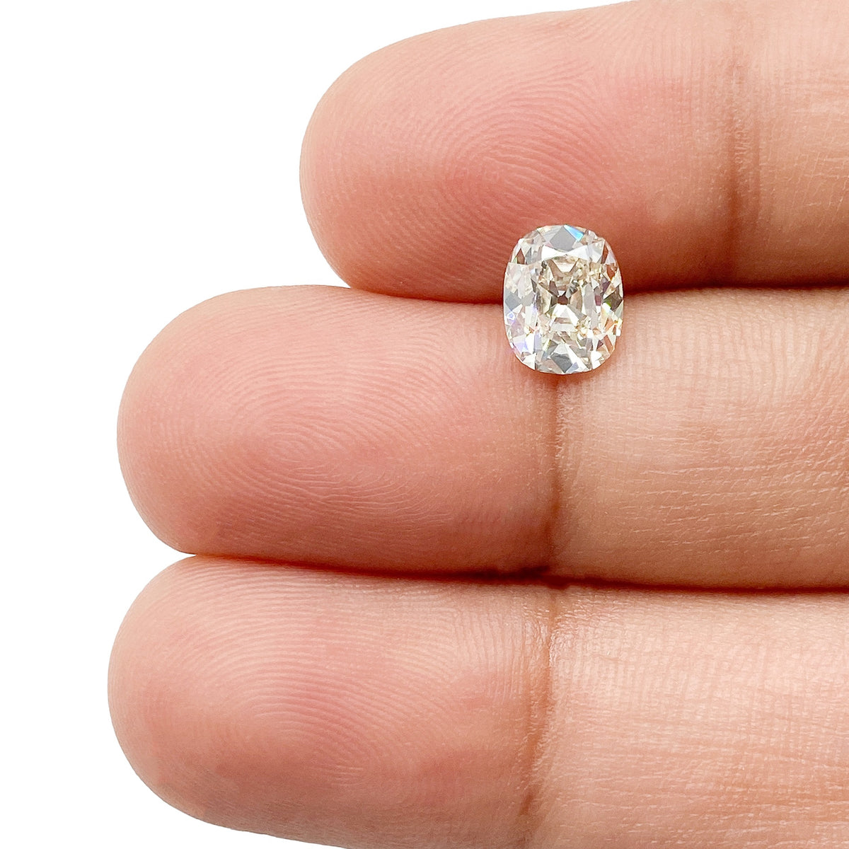 1.18ct | M/VVS2 Cushion Shape Old Mine Cut Diamond (GIA) - Modern Rustic Diamond