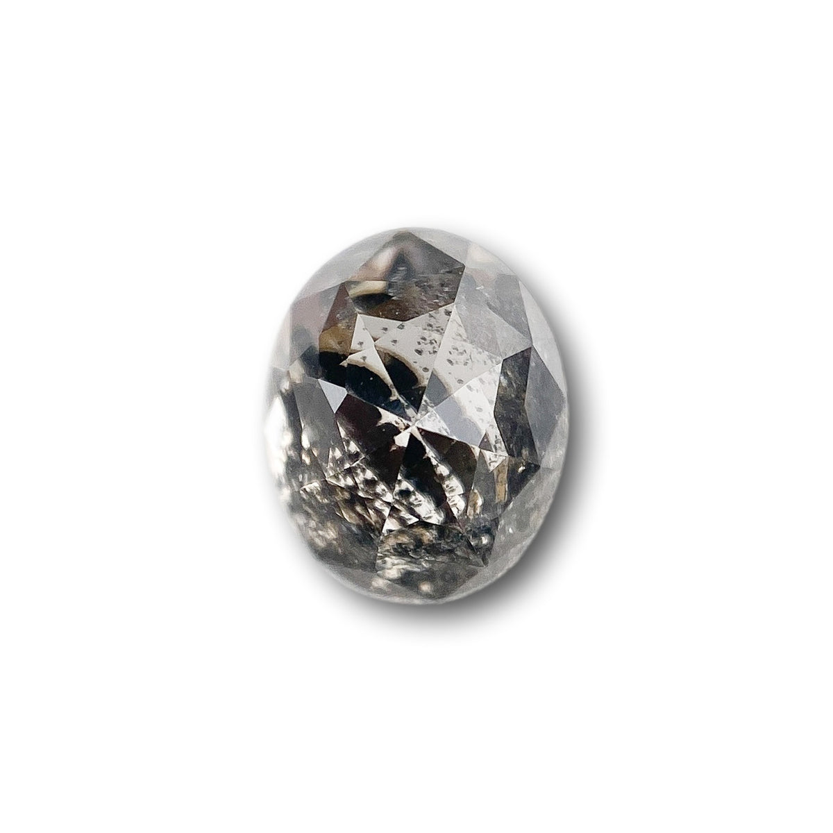 1.18ct | Rustic Oval Shape Rose Cut Diamond - Modern Rustic Diamond