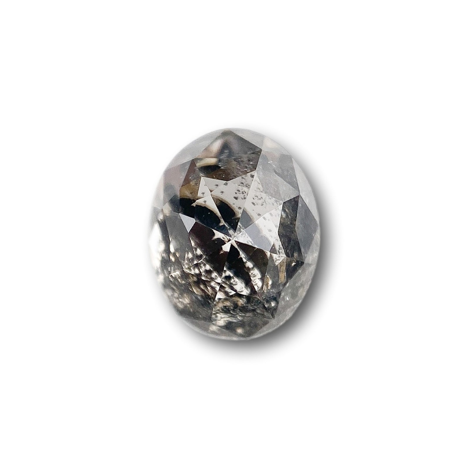 1.18ct | Rustic Oval Shape Rose Cut Diamond - Modern Rustic Diamond
