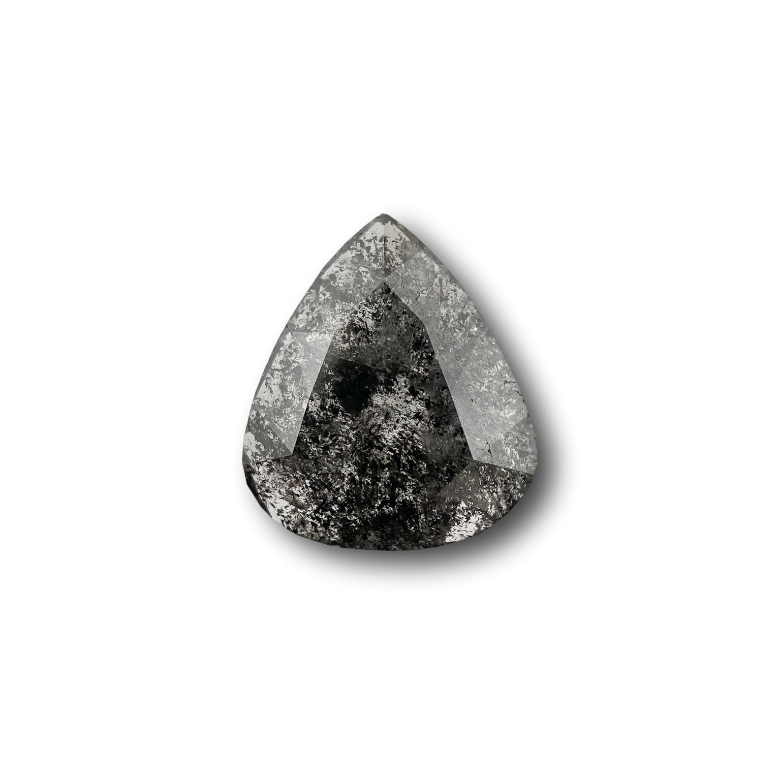 1.18ct | Rustic  Pear Shape Rose Cut Diamond - Modern Rustic Diamond