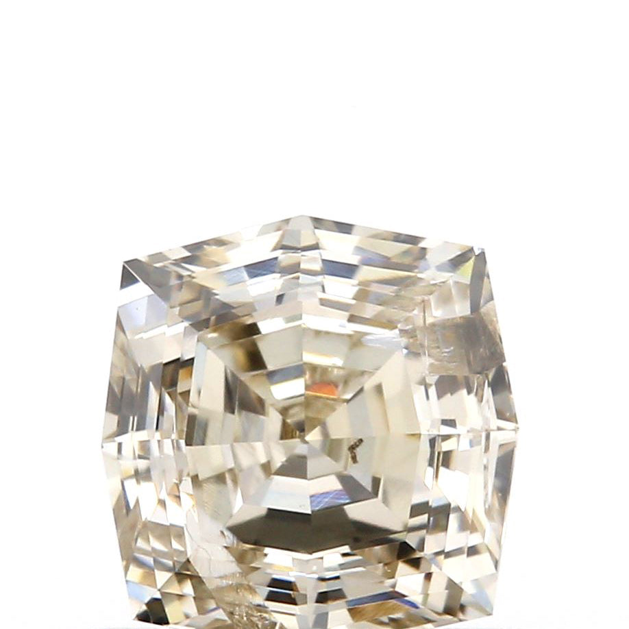 0.74ct | Light Brown SI Octagonal Shape Step Cut Diamond