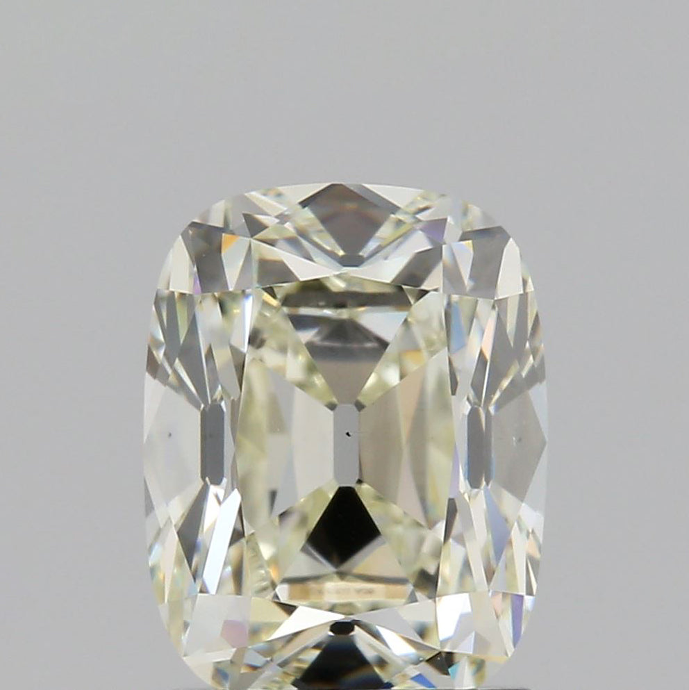 1.57ct | M/VS2 Cushion Shape Vintage Old Mine Cut Diamond (GIA)