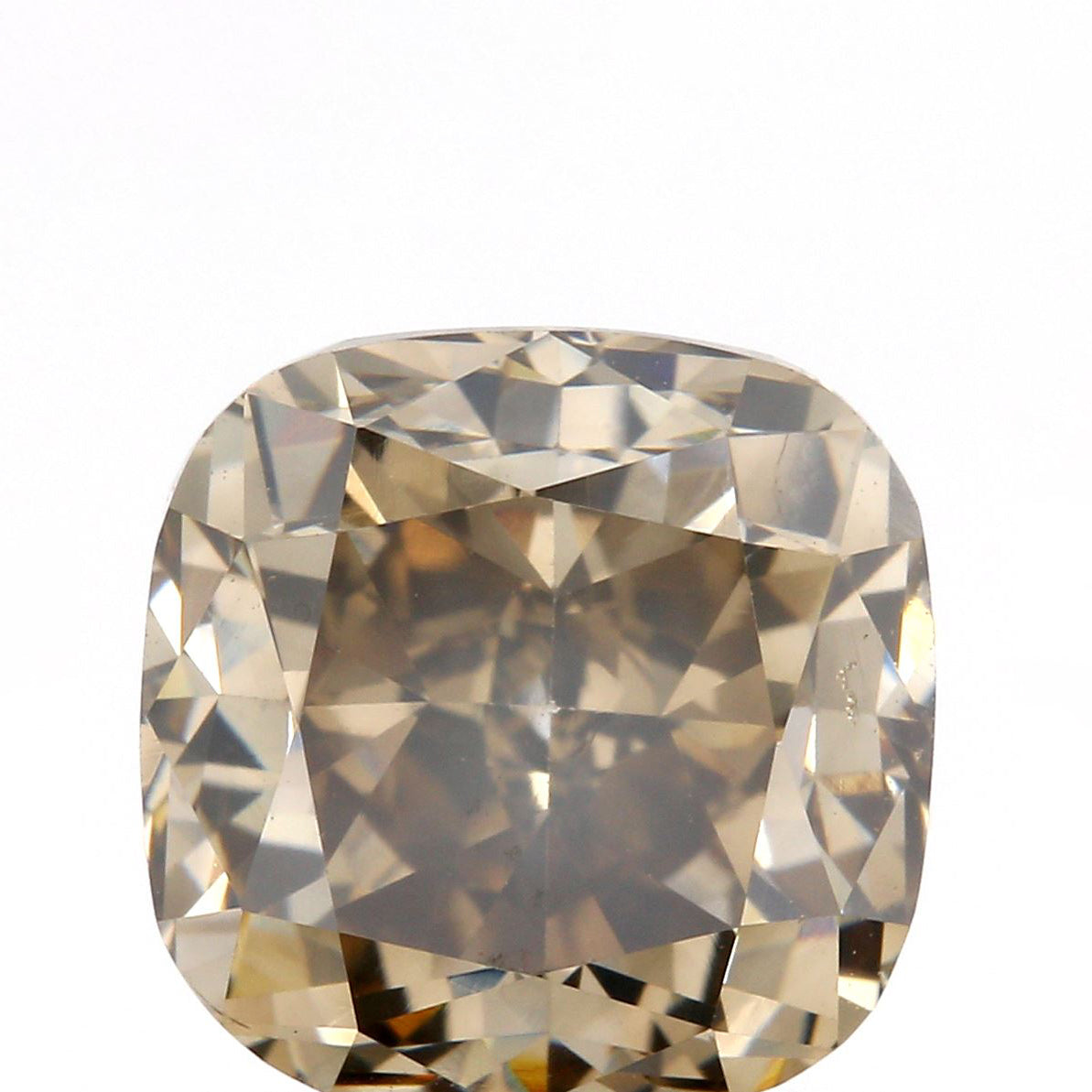 2.21ct | Champagne I1 Cushion Shape Brilliant Cut Diamond (IGI)