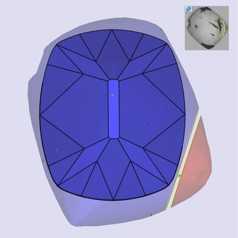 1.19ct | Champagne SI1 Cushion Shape Old Mine Cut Diamond (GIA) - Modern Rustic Diamond